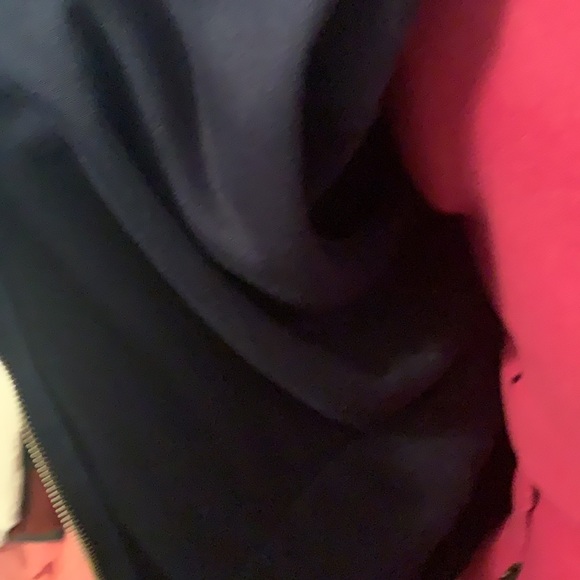 Ralph Lauren navy blue Valore zip up hoodie gold hardware - Picture 9 of 9